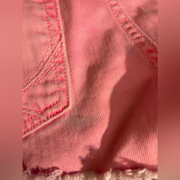 Victoria’s Secret Pink Jean Shorts size 4 - Picture 4 of 5